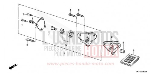 POMPE A HUILE CRF70F9 de 2009